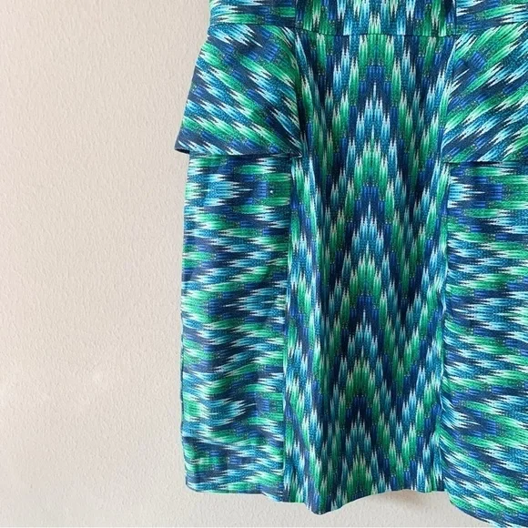 Milly of New York Thea Peplum Waist Sheath Dress - Picture 6 of 9